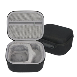 Shockproof Water-Resistance Zipper Custom Design Hard Shell Eva Earmuff Headphone Case